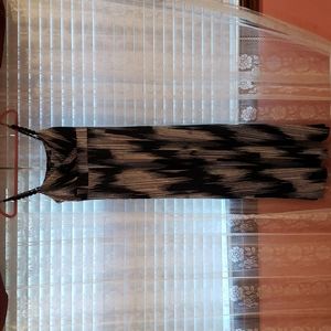 Black and White Maxi dress, Size M